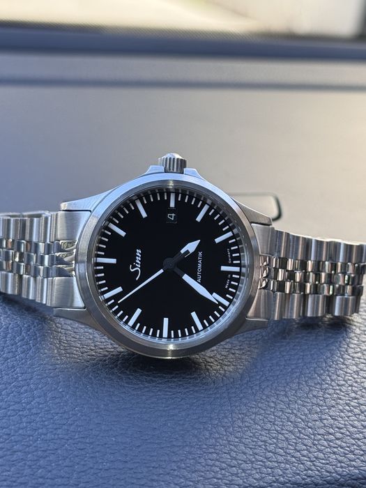 Ceas automatic Sinn 556 i cu bratara jubilee uncle straps cu 104