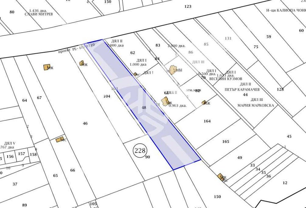 Земеделска земя в Смирненски 72007