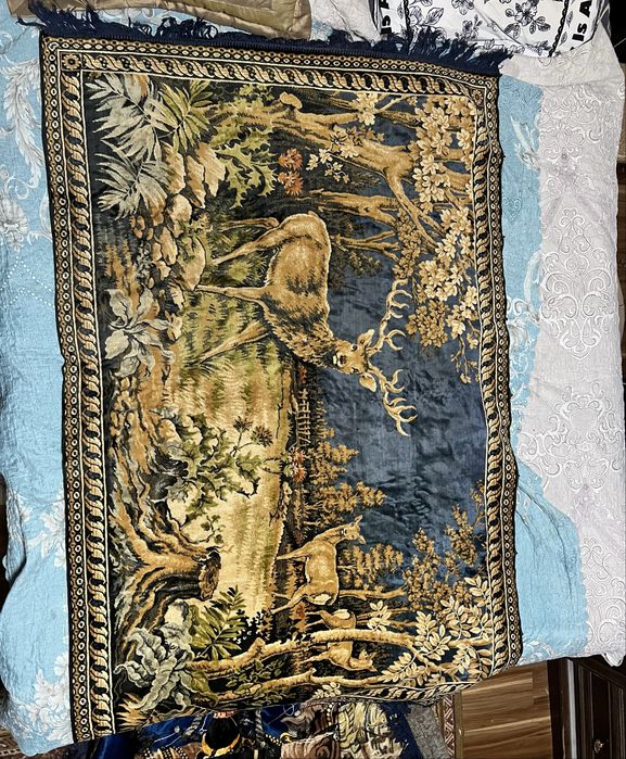 Антиквариат, гобелен, настенный ковёр советский