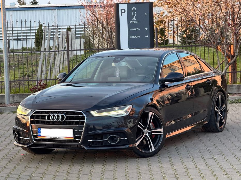 Audi A6 2016 Competition 3.0 Bi-TDI 326cp S-line/Matrix/Suspensie/