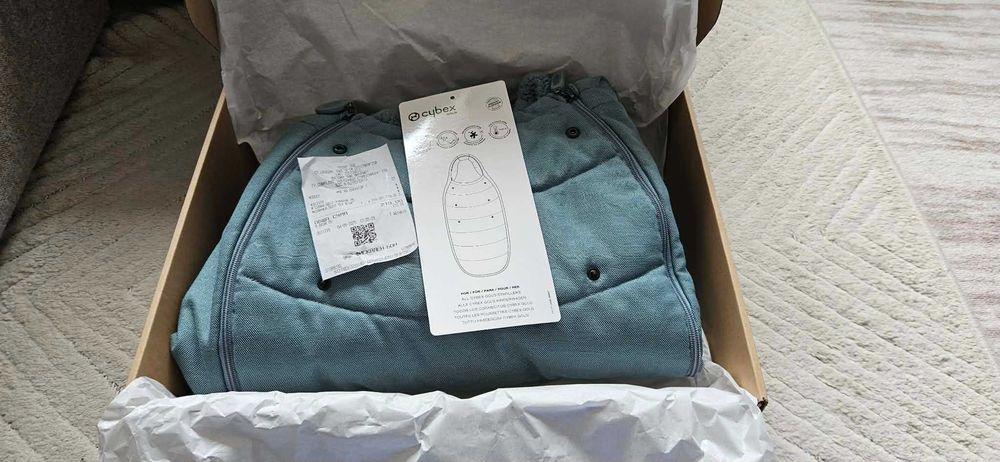 Зимен чувал Cybex Gold Footmuff Sky Blue