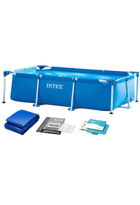 Piscina dreptunghiulara cu cadru metalic Intex 260 cm x 160 cm x 65 cm