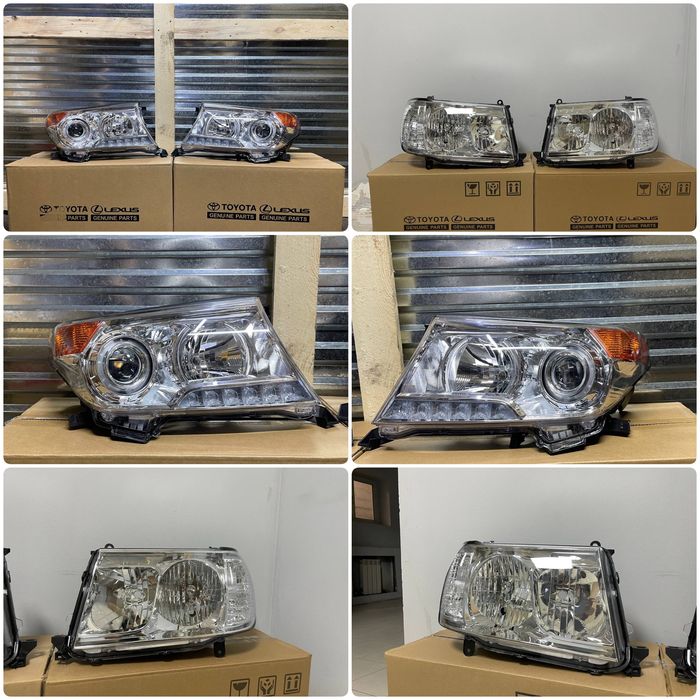 Фары на ТЛК 100, 200