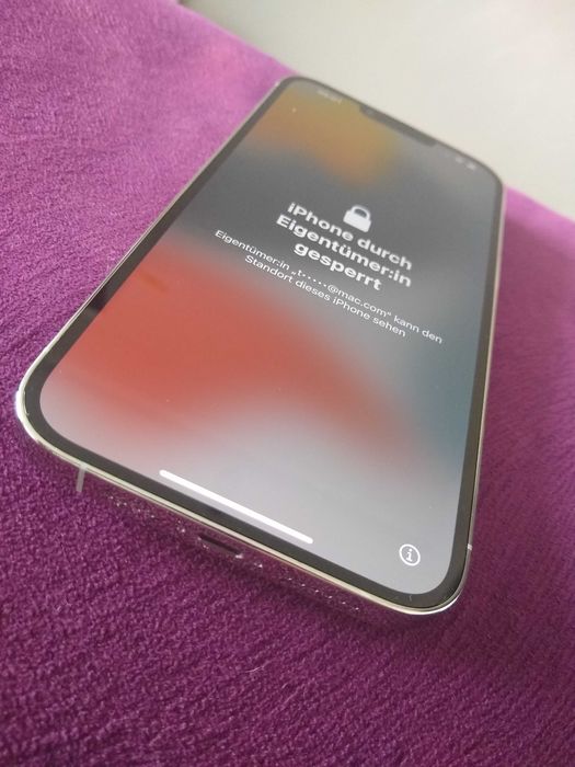 Iphone 13 Pro Max с Icloud