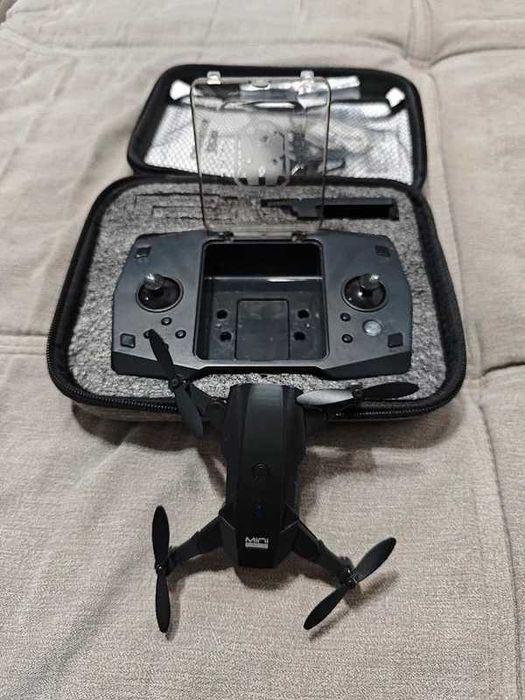 Nano Dronă KY906 Cameră Duală 4K FPV, Pliabilă,  Zbor 15 min