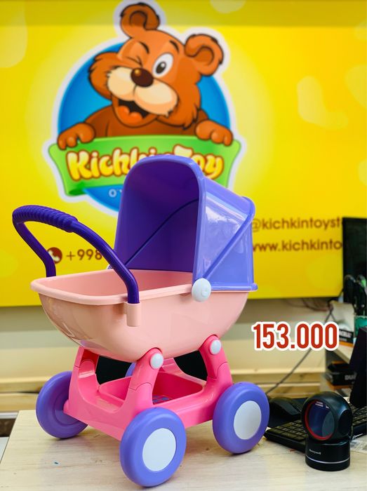 Коляска для кукол. Bolalar aravasi qo’g’irchoqlar uchun