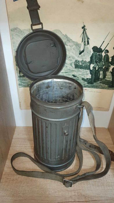 Cutie masca de gaze Germana 1939 WW2 Wehrmacht
