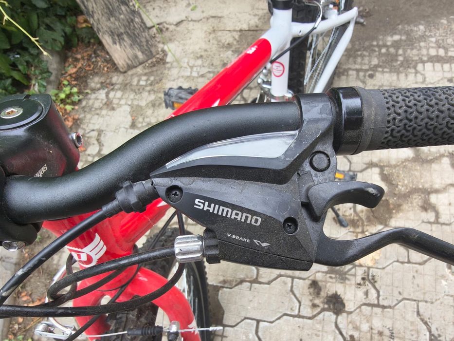 Bicicleta Pegas Drumet 24 (Rosu/Alb)