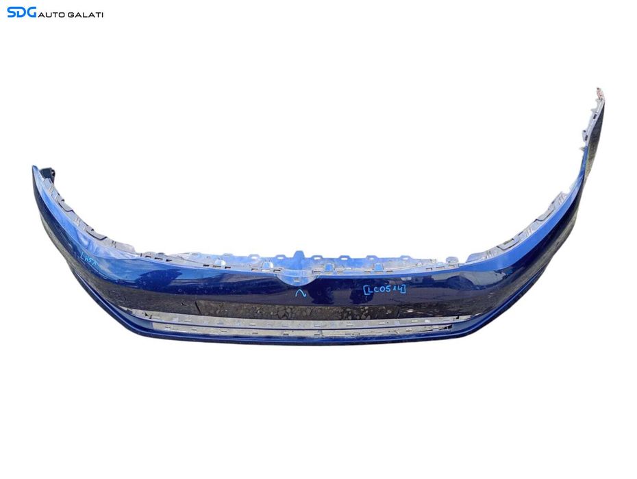 Bara Spoiler Fata cu Locas Senzori Parcare Culoare LH5X Volkswagen Golf 7 Break Combi 2013 - 2017 Cod 5G0807221 [LC0514]