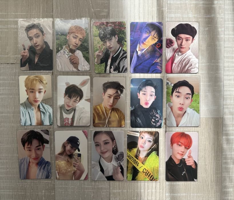 BTS,ATEEZ,Stray Kids, wonho, itzy фотокартички