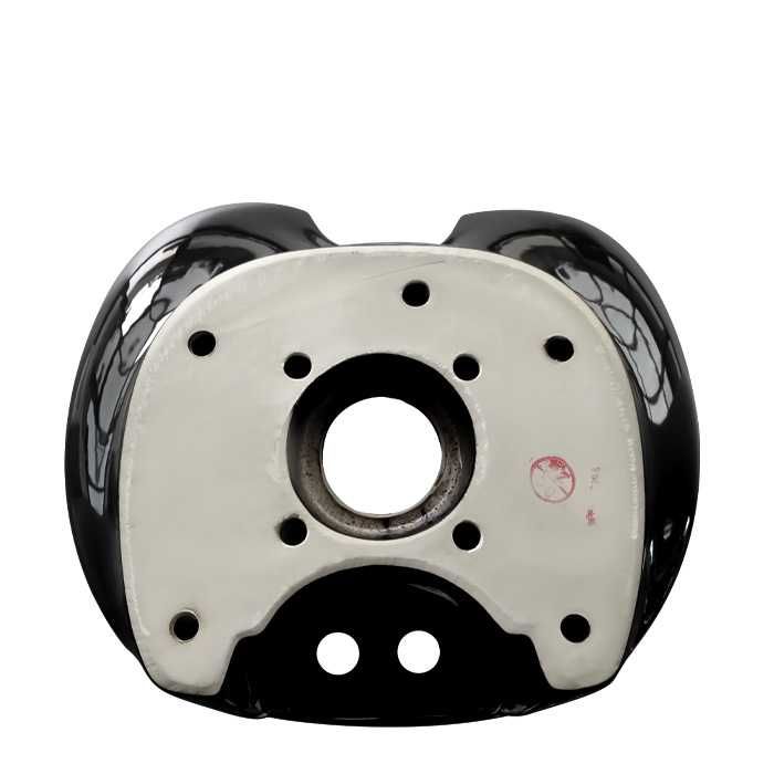 Стандартна керамична мивка с регулиращ с ъгъл DM1 и DM3 - бяла/черна