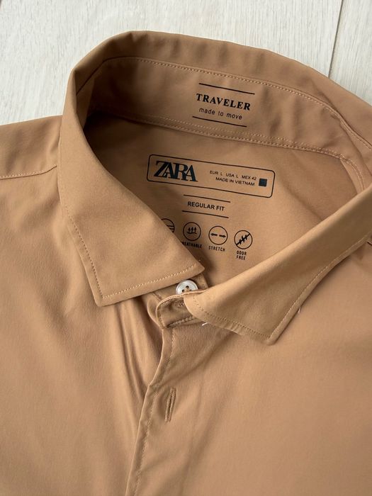 мъжка риза Zara Traveler