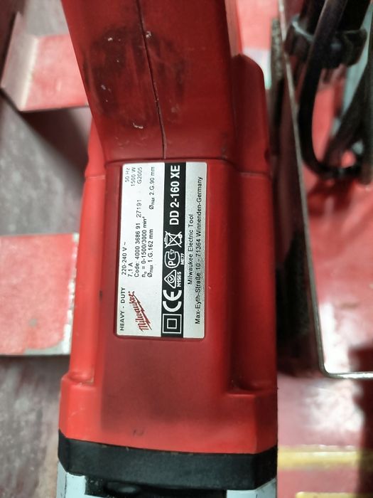 Milwaukee DD 2-160 XE Диамантено пробивна бормашина