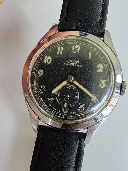 Ceas Irisa Profil Militar Anii'40- 37 mm