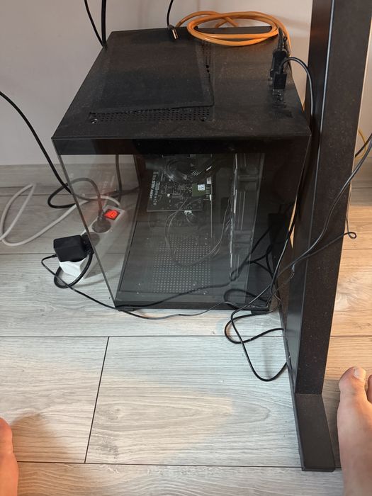 Sistem PC Gaming OptimX Titanium Ambra, AMD Ryzen 5 5500, 3.60-4.20GHz, 16GB DDR4 3050 6GB, Windows 11 Pro