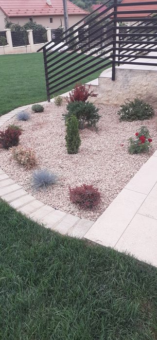 Pavaj, aleei, borduri , separatoarelor