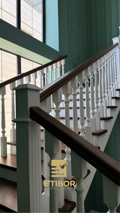 Деревянные лестницы Лестница из дерева Зина йогочдан