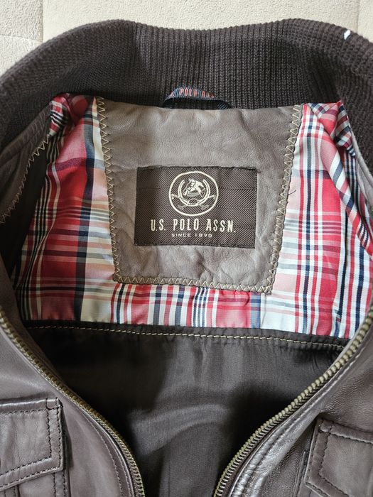 Дамско кожено яке U.S.Polo Assn