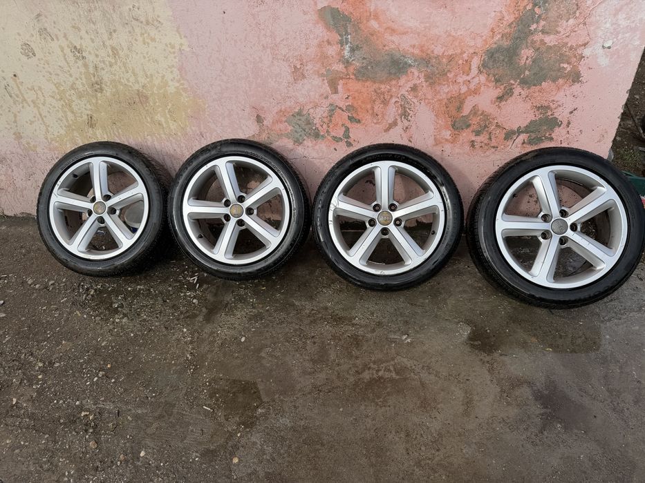 Jante Audi originale OEM R17 Germany + anvelope All Season 235/45/17