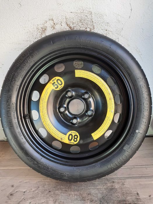 Roata rezerva SLIM R16 VW Golf,Touran,Passat,SKODA Octavia,AUDI A3,SEAT