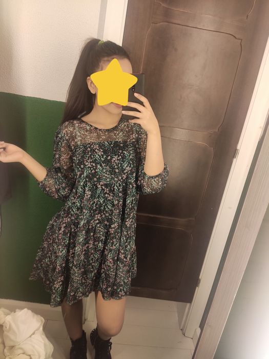 Цветочное платье