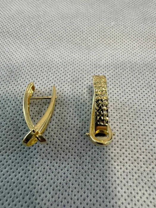 (Ag41) Cercei aur 14K B5812.5 - Certificat de garantie!