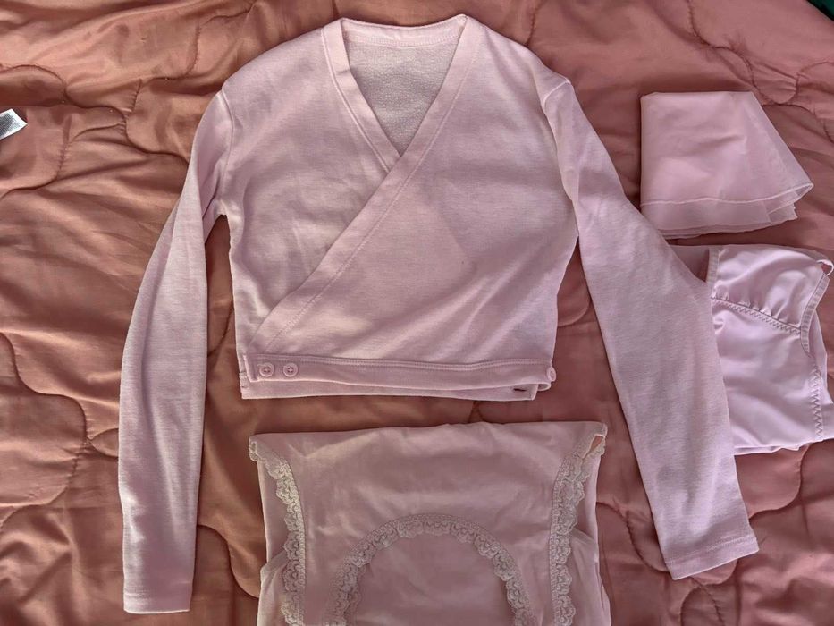 Трика за балет, гимнастика, танци за момиче 6-9г