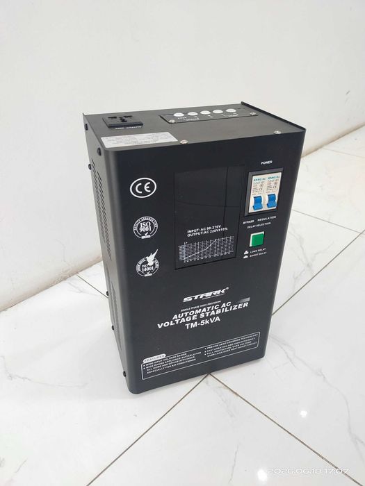 Uy va biznes uchun stabilizatorlar |1000 VA – 30 kW| Rele va LATR