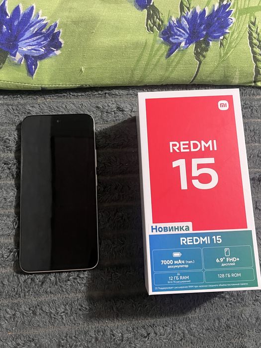 продам Redmi 15 с гарантией до 2027 года