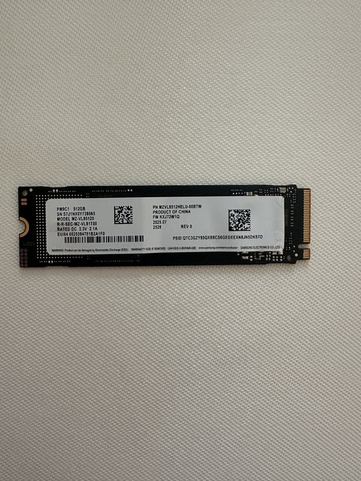 SSD samsung 512gb