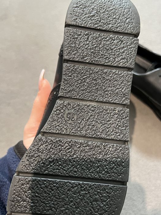 Pantofi casual mocasini dama piele naturala talpa inalta