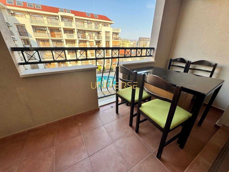 Продава се студио апартамент в луксозен комплекс в Слънчев бряг. #3390