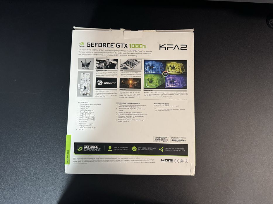 Cutie Placa Video KFA2 Geforce GTX 1080 Ti