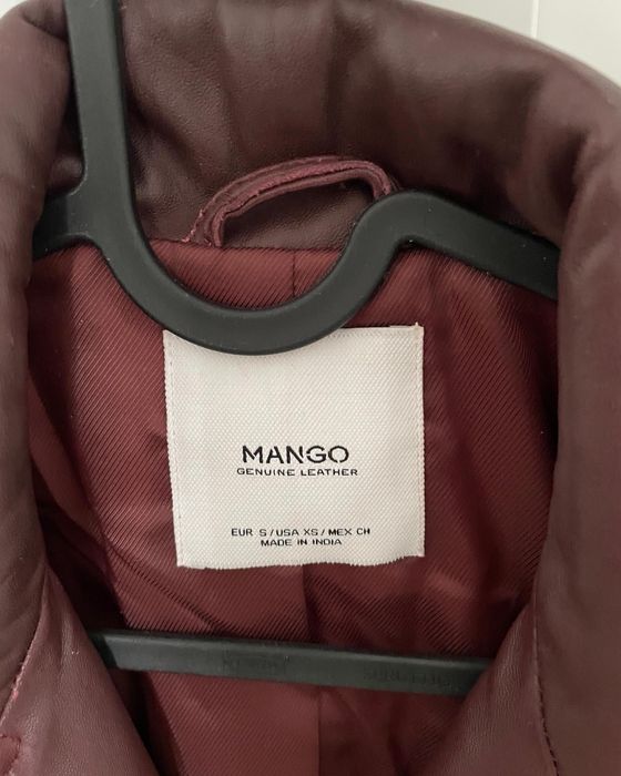 Кожаные куртки Mango Zara S M