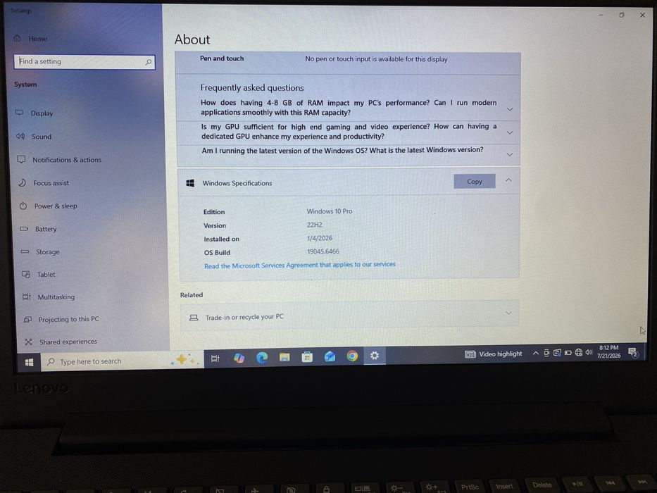 Lenovo Ideapad Noutbuk