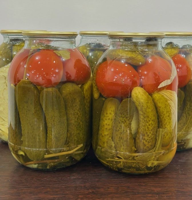 Банка на зиму Банка жауып берем