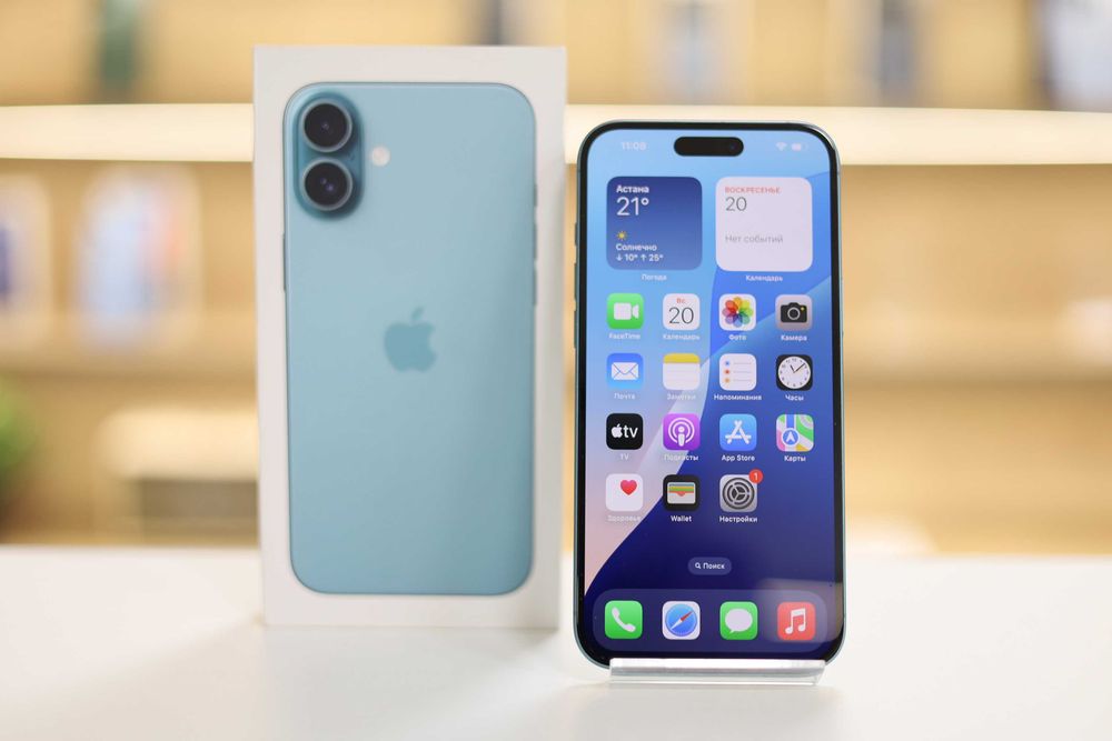 iPhone (айфон) 16 256gb 92%