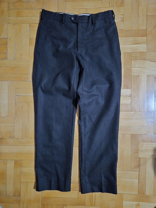 Pantaloni Lux 100% Lână Vitale Barberis Canonico, Drop 6, Bărbați - 46