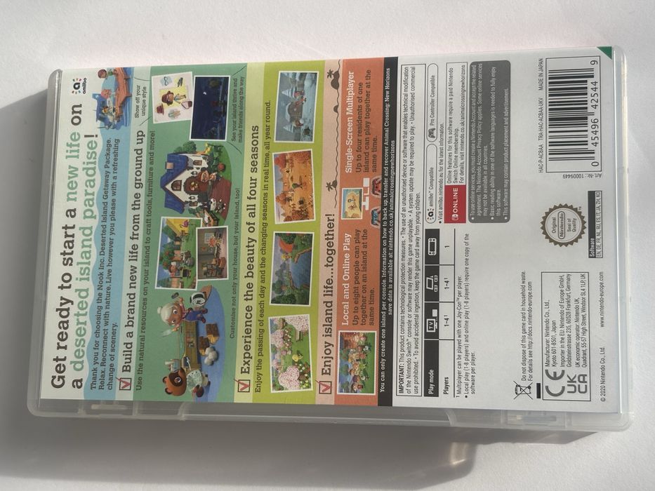 Animal crossing Nintendo switch