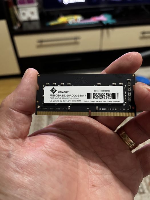 Memorie ddr4 8 gb so-dimm 3200 Mhz