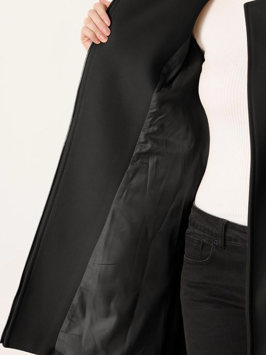 Palton Allegra K femei dame măsură L fermoar curea