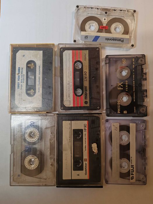 Аудио кассеты разные