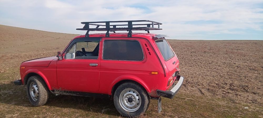 Экспедиционный автобагажник на ниву 6 опорный