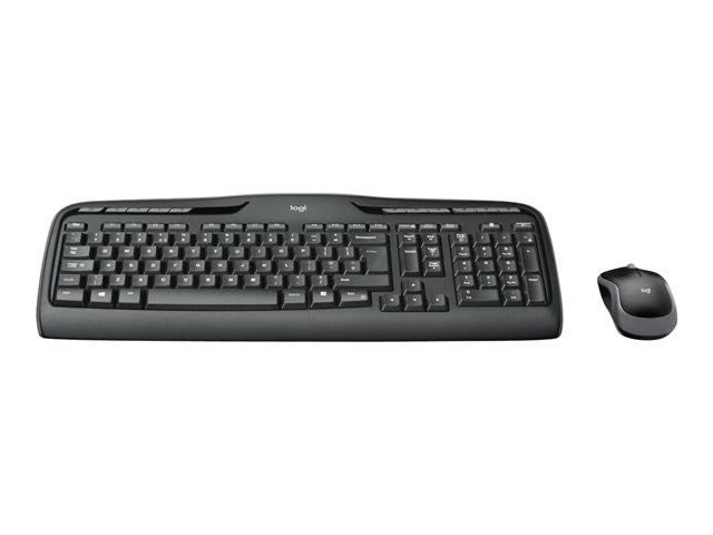 Logitech комплект клавиатура и мишка
