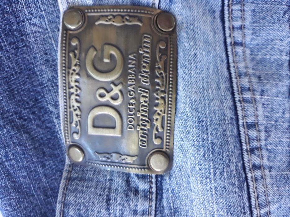 Джънси панталон с широки крачоли,дънкова пола D&G 20лв