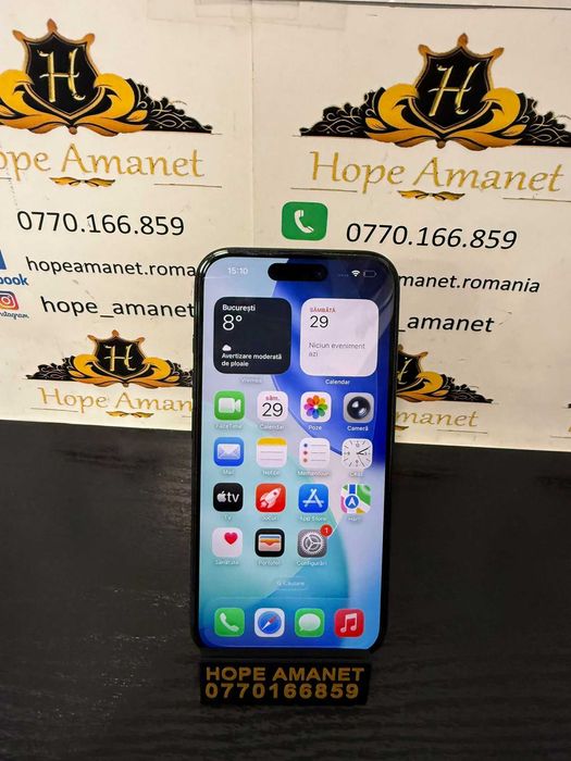 Hope Amanet P10/Iphone 16 ,128 GB / BATERIE 100%