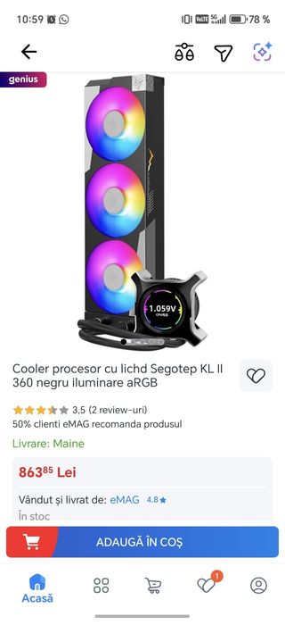 racire procesor si carcasa