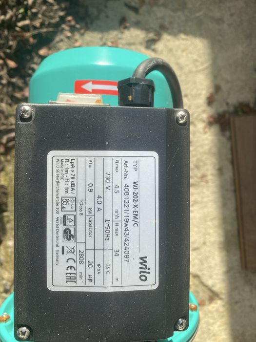 Хидрофор wilo neq