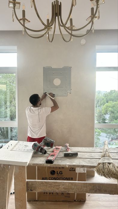 Установка Кондиционеры