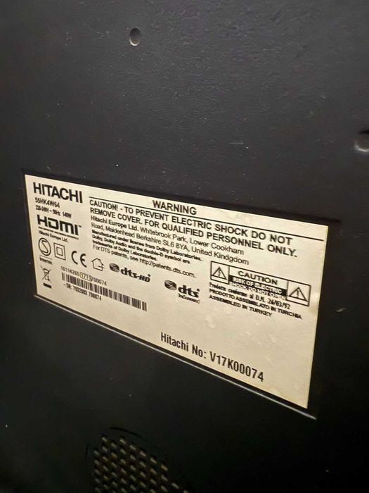 Телевизор Hitachi 55hk4w64